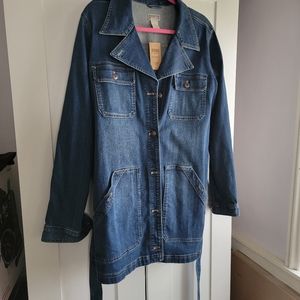 Duluth denium jacket large.